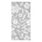 MUkitchen Gray Floral Jacquard Kitchen Towel